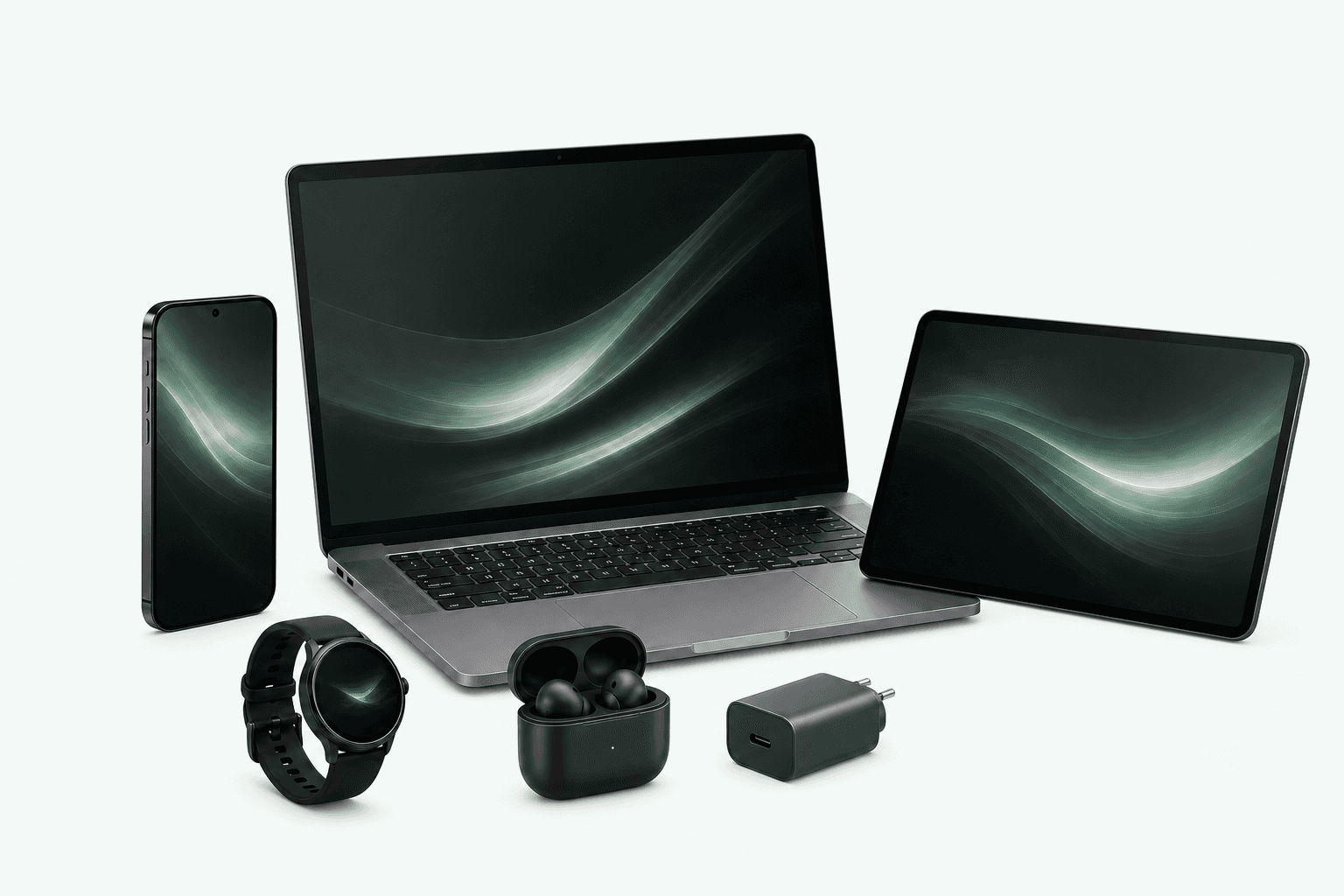 Telefony, notebook, tablet a další technika pro firemní tým